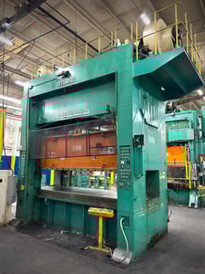 286 Ton, Stamtec #STD-260-380-125, Press, 7.9" stroke, 35.4" Shut Height, 159.6" x 49.2"tbl, 25 SPM, 141.7"BH