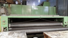 Fezer #3SE-3.6-1P+2R, Wood Veneer Screen Dryer, Infeed and Outfeed, 5 sections, 142" screen