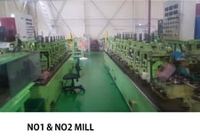0.5" -1.91" x 0.118" Hyundai Precision, Stainless Steel tube mill plant (Complete System), (2) Mills