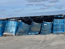 5' PVC Pipe, Lot of 5112 Pieces, 5.5" ID, 6" outside dimension