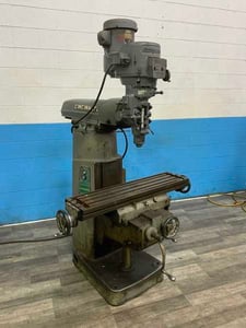 Bridgeport, vertical mill head with Cincinnati mill base, 10" x42" table, 2 HP, quick change taper in spindle