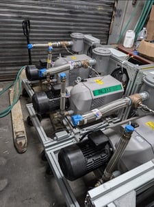 177 cfm, DVP #PA315, Vacuum pump mobile unit, 208/460 V. 3 phase 60 Hz 8 HP