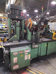 Peddinghaus #Anglemaster-643Q, 6" x 6" x 5/8" capacity, Siemens 840D, 25' entry & 15' exit conveyors, 2013