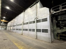 Voith, dryer section, 130" face, 40 cans, 72" dia., 150 psi, 10 bar, 2001