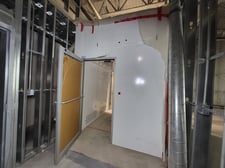 Atmos-Tech #AS887-ST/PLC/NF, Personnel Air Shower, 12 amps, 5 HP, Type 4 enclosure, 600 Volts, 3PH, 60 Hz