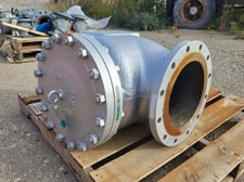 12" DSI Valves #137XU, Class 150 Check Valve, B16.34 ASME, WCB Carbon Steel, CR13 Stem