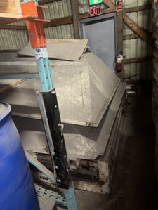 Used model 95" x 95 Counterflow Pellet Cooler