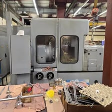 Reishauer #RZ-701, CNC threaded wheel generating style gear grinder, 28" dia capacity, in plant, under power