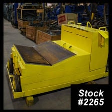 5000 lb. Autoquip #PCL, coil car, 48" coil width, 9" hyd lift, electrics, push buttons, #2265