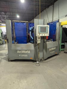 Yaskawa #MOTOMAN-ArcWorld, Single Welding Robot, Dual Headstocks, Dual Table, Fronius CMT welding package