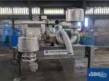 Hosokawa Micron Powder Systems #Mikro-4TH, Pulverizer, 75 HP, 460 V., triple screw feed