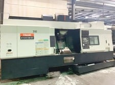 Mazak #Integrex-400-IIIST, 5-Axis CNC Lathe, 24.8" X, 4.53" Y, 62.4" Z, 33.6" swing, 60" cutting length, 12"