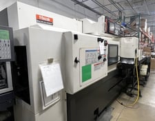 Mazak #Multiplex-6300Y, 5-Axis CNC Lathe, 16.9" swing, 57" between centers, 56" cutting length, 4" bar, 10"