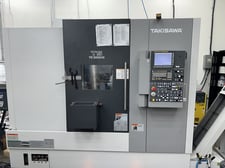 Takisawa #TS-3000YS, 5-Axis CNC Lathe, 11.5" swing, 21.65" machining length, 14.56" turning diameter, 8"