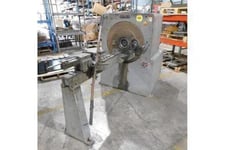 No. 433 Torrington, rotary swager, 2-1/4" max tubing capacity, 12 rolls, 5 HP, with feed