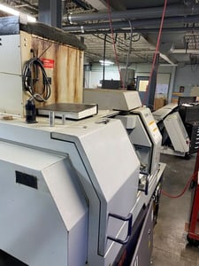 Citizen #L20-VII, CNC Swiss machine, 0.79"machining diameter, 7.87"machining length, LNS Alpha S 320 bar