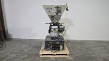 Maguire #WSB-220, 2 component gravimetric blender w/ additive feeder, 900-1000 lb/hr.