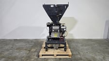 Maguire #WSB-220, 2 component gravimetric blender w/ additive feeder, 900-1000 lb/hr.