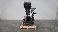 Maguire #WSB-220, 2 component gravimetric blender w/ additive feeder, 900-1000 lb/hr.