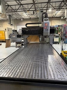 Haas #GR-510, CNC Gantry Machining Center, 121" X Travel, 61" Y Travel, 11" Z, 53" x 122" table, 15 HP, 8100