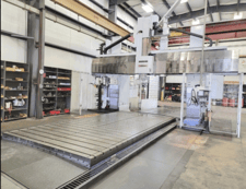 Mitsubishi #MVR40, CNC Gantry Machining Center, 244.1" X Travel, 165.3" Y Travel, 27.5" Z, 236.22" x 118.11"