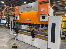 110 Ton, Ermaksan #Power-Bend-Falcon, CNC hydrauic press brake, 8.6'OA, 86.6" between housing, 10.8" stroke