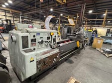 26" x 108" Stanko #M-63, engine lathe, inch/metric, hard ways, rapid traverse, coolant, 15 HP
