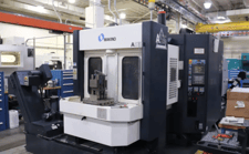 Makino #A55-DELTA, 4-Axis Horizontal Machining Center, 22" X, 22" Y, 22" Z, 15.75" overall Pallet, 30 HP