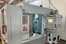 Haas #EC-400, 4-Axis Horizontal Machining Center, 20" X, 20" Y, 20" Z, 15.75" overall Pallet, 20 HP, 12000