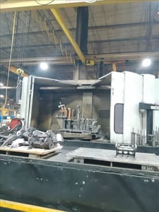 Mazak #FH-10800, 4-Axis Horizontal Machining Center, 66.9" X, 55.1" Y, 55.1" Z, 39.3" overall Pallet, 50 HP