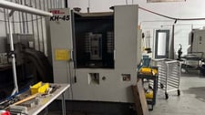 Kiwa #KH-45, Horizontal Machining Center, 25.5" X, 24" Y, 26.8" Z, 15.723" overall Pallets, 30 HP, 12000 RPM