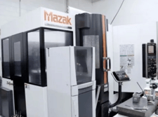 Mazak #HCN-4000III, Horizontal Machining Center, 22" X, 24.8" Y, 25.2" Z, 15.75" overall Pallet, 40 HP, 18000