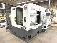 Haas #EC-400, 4-Axis Horizontal Machining Center, 20" X, 20" Y, 20" Z, 15.75" overall Pallet, 20 HP, 8000