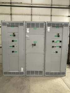 800 Amps, Siemens #SB, Low Voltage Switchboard, 480Y/277 Volts, 3 Sections