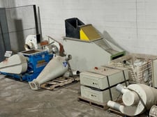 17.5" x 23.5" Herbold #SML-45/60, granulator, 100 HP, Kice system (2 available)