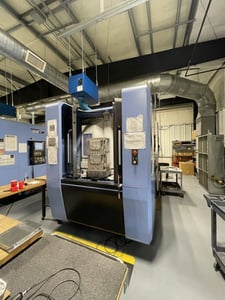 Daewoo Doosan #NHP-4000, Horizontal Machining Center, 22" X, 25.2" Y, 26" Z, 15.7" overall Pallet, 40 HP