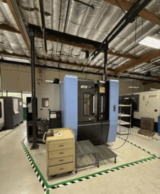 Daewoo Doosan #NHP-4000, 4-Axis, Horizontal Machining Center, 22" X, 25.2" Y, 26" Z, 15.75" overall Pallet