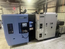 Daewoo Doosan #NHP-4000, 4-Axis Horizontal Machining Center, 22" X, 25.2" Y, 26" Z, 15.75" overall Pallet
