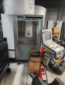 Deckel Deckel #DMU-50, 5-Axis Universal Machining Center, 19.7" X, 17.7" Y, 15.7" Z, 24.8" x 19.7" table