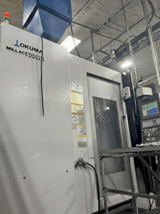 Okuma #Millac-800VH, 5-Axis Universal Machining Center, 40.1" XYZ, 31.5" overall Pallet, 25 HP, 10000 RPM, 80