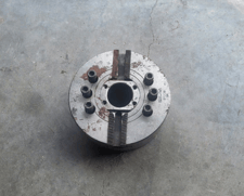 Kitagawa #BT208, 8" 2-Jaw Hydraulic Chuck