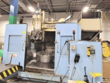 48" Gray #RM-48, Vertical Turret Lathe, 56" swing, 75 HP, 287 RPM, 5-station turret, Fanuc 18-TT, 2010