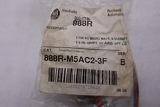 Allen-Bradley Bradley 888R-M5AC2-3F RECEPTACLE AC MICRO STOCK H1646A