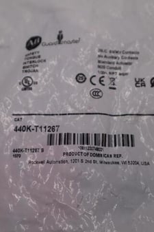 NEW Allen-Bradley BRADLEY 440K-T11267 /B Guardmaster STOCK H1453A