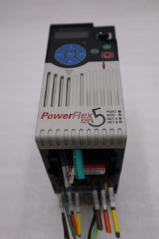 Used Allen-Bradley bradley 25b-d2p3n104 powerflex 525 ser. a 1.0hp 25bd2p3n104 #h1819