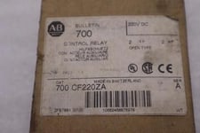 New open box Allen-Bradley allen bradley 700-cf220za ser. a 220vdc 20a stk k3973cc