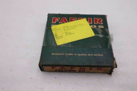 NEW Fafnir 7213WN SU Angular Contact Bearing STK L238CC