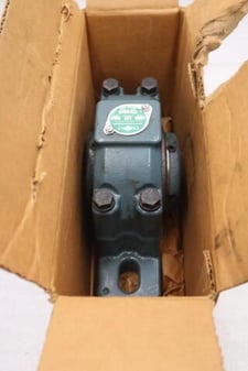Dodge p2b-di-115r double interlock pillow block ball bearing -new - stock 5220cc