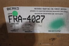Berko fra4027 4000/3000w 277/240v wall htr - stock 1390cc