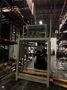 Action Pac food grade weigher and feeder, 4 lane